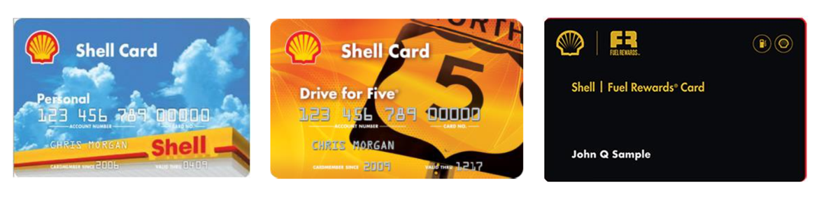 Login Shell Credit Card